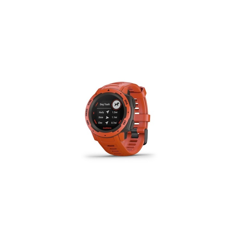 Montre GPS Garmin Instinct Standard Edition - Noire, Occasion, Besoin Pile Neuve