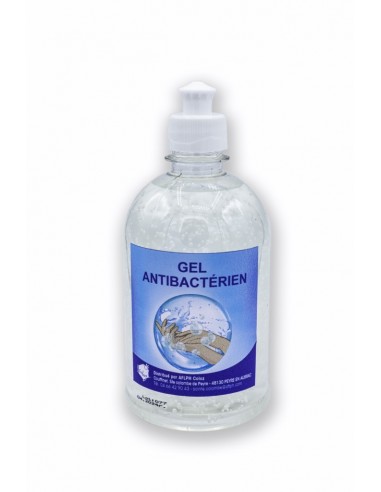 Gel hydroalcoolique 500ml antibactérien