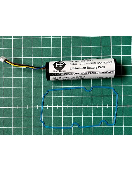 Batterie + JOINT NEUF pour collier GARMIN T5 TT15 TT10 TT15x T5x