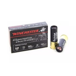 Cartouches chevrotines calibre 12/70 12 grains de 8.6mm