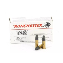 Munitions 22 LR Winchester T22 40gr / 50