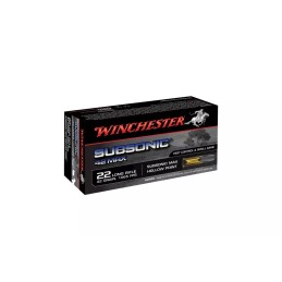 Munitions 22 LR Winchester Subsonic 42gr / 50-sub