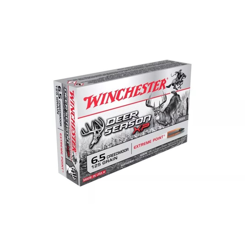 Munition Winchester Deer Season Extreme Point 6.5 Creedmoor 125gr Munition Winchester Deer Season Extreme Point 6.5 Creedmoor 125gr