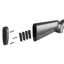 Kit de 4 contrepoids pour fusil Luger Canardouze (4x 100grs) et vis