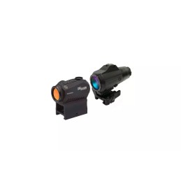 Kit Point Rouge SIG SAUER ROMEO5 2 MOA + Magnifier SIG SAUER JULIET 3 3X24mm