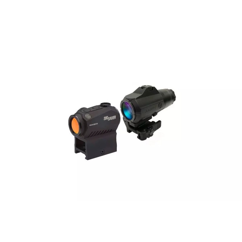 Kit Point Rouge SIG SAUER ROMEO5 2 MOA + Magnifier SIG SAUER JULIET 3 3X24mm Kit Point Rouge SIG SAUER ROMEO5 2 MOA + Magnifier SIG SAUER JULIET 3 3X24mm