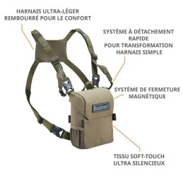 Harnais Bushnell avec Poche ventrale aimantée