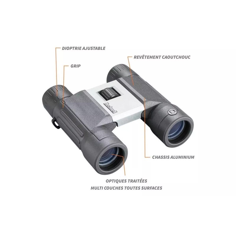 Jumelles Bushnell powerview 2 10X25 mm Jumelles Bushnell powerview 2 10X25 mm