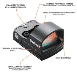 Viseur point-rouge Bushnell RXS-100 1x25