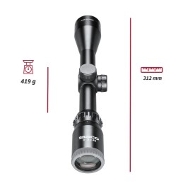 Lunette de tir Tasco World Class 3-9x40 - Réticule 30/30