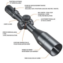 Lunette de tir Bushnell Elite Tactical XRS3 6-36x56