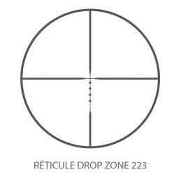 Lunette de tir Bushnell AR Optics 1-4x24 - Réticule DZ 223 SFP