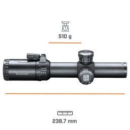 Lunette de tir Bushnell AR Optics 1-4x24 - Réticule BDC