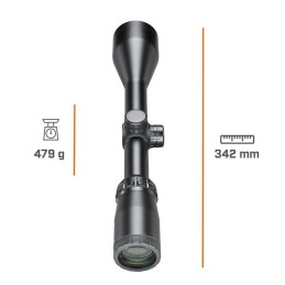 Lunette de tir Bushnell Banner 2 3-9x50 - Réticule DOA Quick Balistic avec colliers