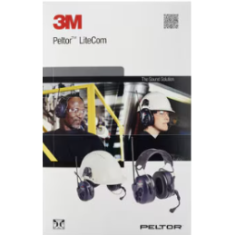 CASQUE PELTOR LITECOM PMR-446 - SUR CASQUE