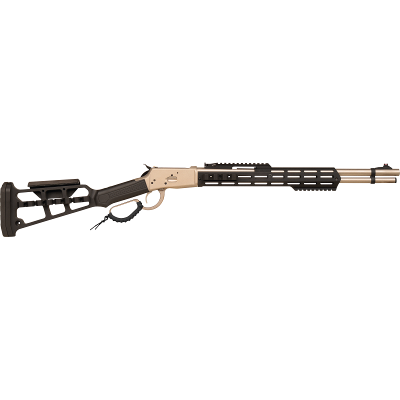 Carabine à levier sous garde HUGTEK LVR SXN nickelée calibre 44 Mag