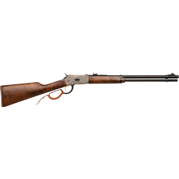 Carabine à Levier sous garde gravée main-bois supérieur