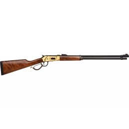 Carabine à levier ss garde boîtier doré- Crosse bois- c/410Mag-51 cm-7+1 coups