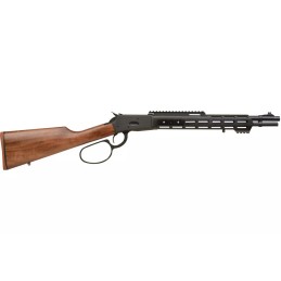 Carabine à levier sous garde HUGTEK LVR SWXB  boîtier Noir-bois-MLockAlu