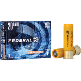 Balle Federal Power-Shok rifled slug pointe creuse