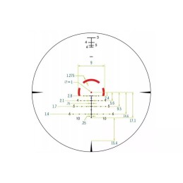 Lunette de visée Vortex Strike Eagle 1-8x24 réticule AR-BDC3 Lunettes de Tir