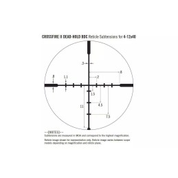 Lunette Vortex Crossfire II 4-12x40 AO SFP