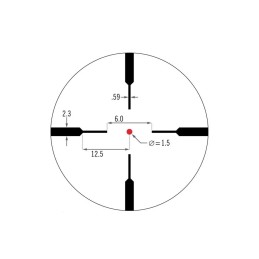 Lunette de visée Vortex Crossfire II 1-4x24