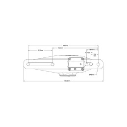 Viseur point rouge VORTEX Viper SG fermé 3 MOA pour fusil à carcasse taraudée