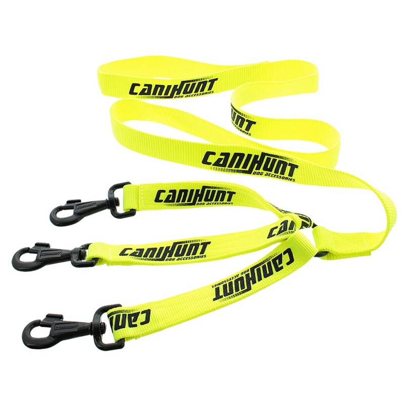 Laisse tripleur plate HUNTER 150 cm Laisse tripleur plate HUNTER 150 cm