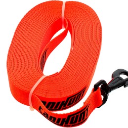 Longe HUNTER FIRST 10ML sangle Plate Polyester 25mm Orange