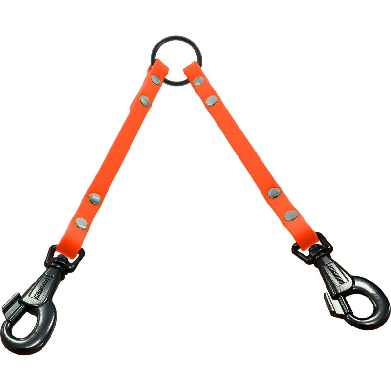 Accouples double/triple X-TREME PVC plate orange 30cm