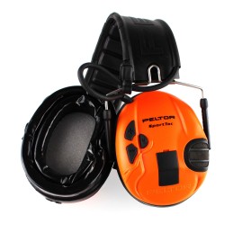Casque 3M Peltor sporttac - Kit gel - Coquilles Camo Orange