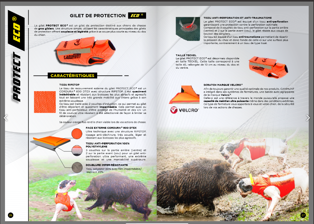 Gilet CANIHUNT protect ECO